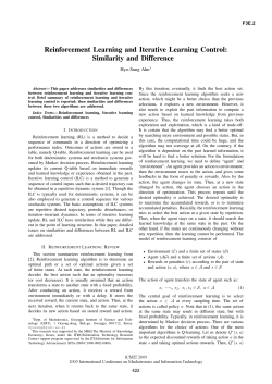 Reinforcement Learning and Iterative Learning Control: Similarity