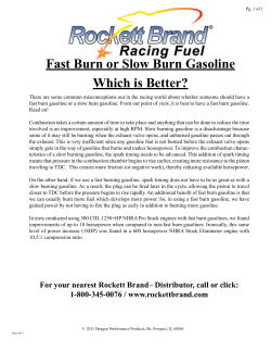 Fast Burn or Slow Burn Gasoline Which is Better?