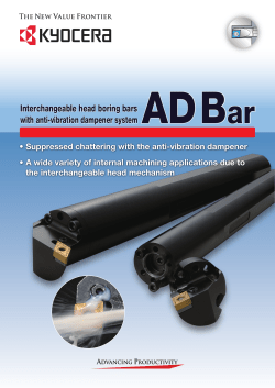 Interchangeable head boring bars with anti