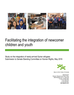 BGCC brief - Human Rights (May 2016)