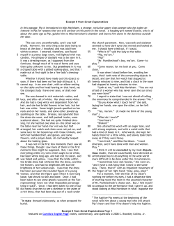 Excerpt II from Great Expectations