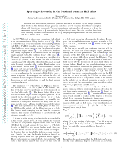 Spin-singlet hierarchy in the fractional quantum Hall effect