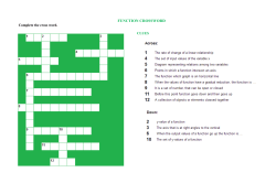 function crossword