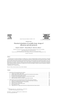 Electrical stimulation of excitable tissue: design of efficacious and