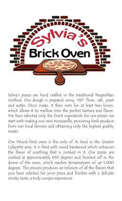 File - Sylvia`s Brick Oven