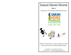 Program Descriptions