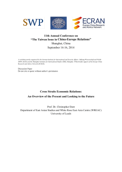 Asia`s China Strategy: Australia - Stiftung Wissenschaft und Politik