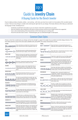 Guide to Jewelry Chain