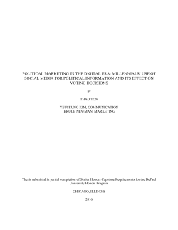 political marketing in the digital era
