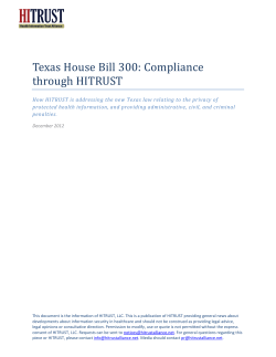 Texas House Bill 300: Compliance through