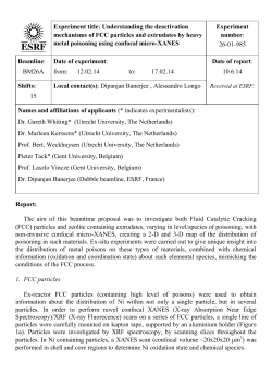 european synchrotron radiation facility