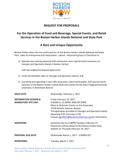 2017 Food Service RFP
