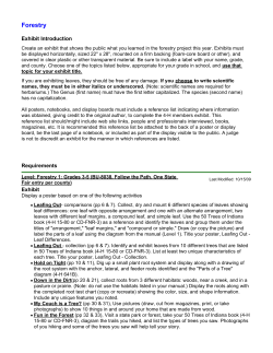 Forestry - Purdue Extension