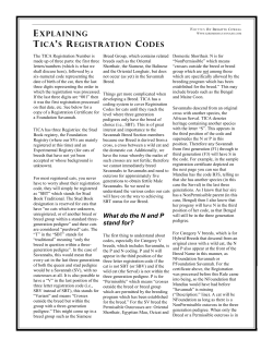 explaining tica`s registration codes
