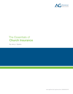 The Essentials of Church Insurance