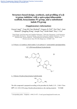 Supplementary information - Royal Society of Chemistry