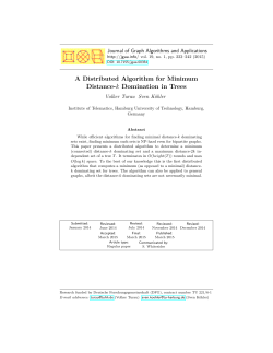 A Distributed Algorithm for Minimum Distance