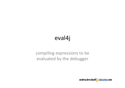 eval4j - Oracle