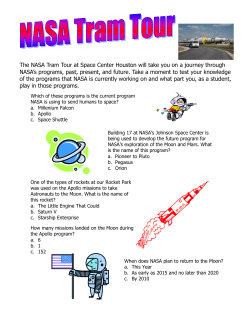 The NASA Tram Tour at Space Center Houston will take you on a