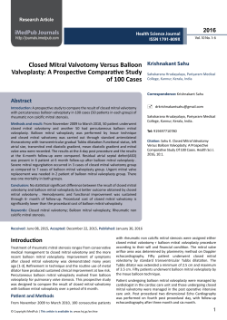 2016 - Health Science Journals