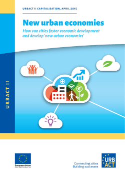 New urban economies