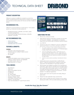 Technical Data Sheet