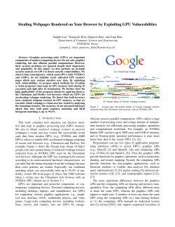 Stealing Webpages Rendered on Your Browser by Exploiting GPU