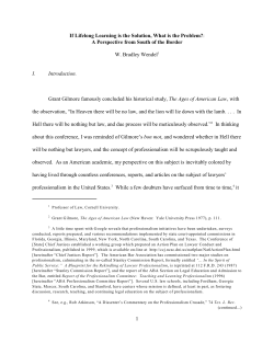 Article - University of Toronto Faculty of Law