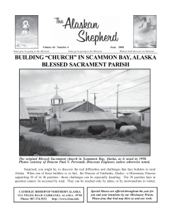 building &ldquo;church&rdquo; in scammon bay, alaska blessed sacrament parish