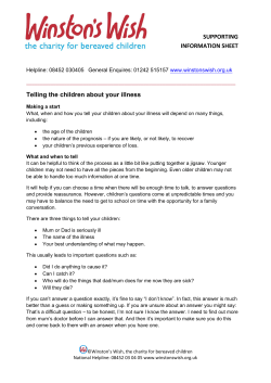 Telling the children