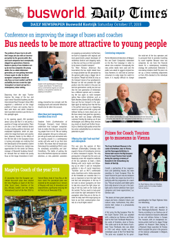 Busworld daily newspaper saturday 17 october 2015