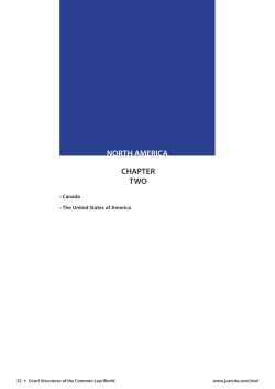 Court Structures of The Common Law World
