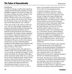 The Future of Nonconformity
