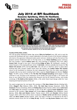 July 2016 at BFI Southbank films