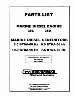 10.0 BTDA Parts List