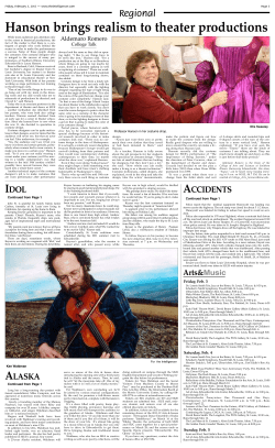 Hanson brings realism to theater productions