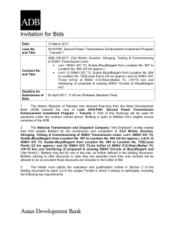 Tranche 1 [ADB-108-2017]