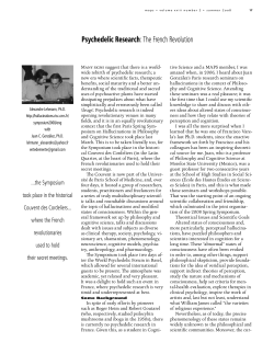 Psychedelic Research: The French Revolution