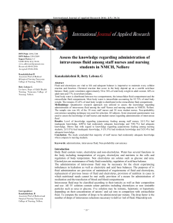 - International Journal of Applied Research