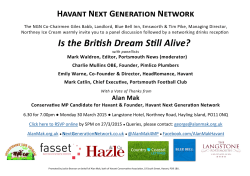 Alan Mak Havant Next Generation Network British Dream Panel