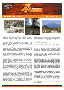mt. vesuvius erupts 24 august ad 79