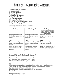 Multiplying fractions