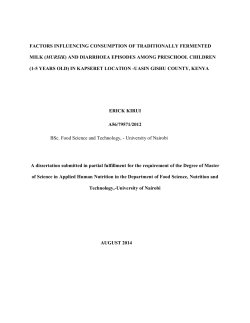 mursik - UoN Repository