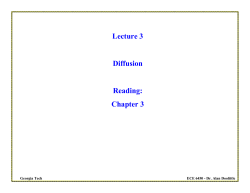 Lecture 3 - Doolittle