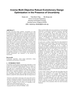 Inverse Multi-Objective Robust Evolutionary Design Optimization in