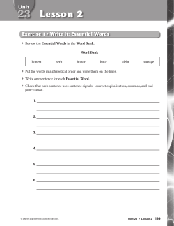 Lesson 2 - Rochester Community Schools