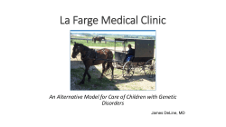 La Farge Medical Clinic - DDC Clinic for Special Needs Children