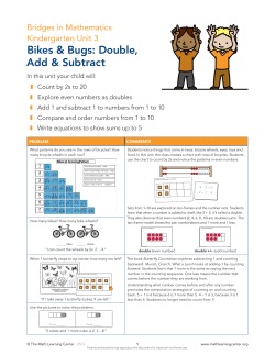 Unit 3 - The Math Learning Center
