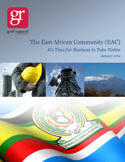 The East African Community (EAC)