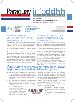 INFO DDHH INGL&Eacute;S.indd - Ministerio de Relaciones Exteriores